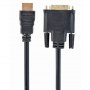 Gembird | CC-HDMI-DVI-0.5M | Male | 19 pin HDMI Type A | Male | 18+1 pin digital DVI (Single-Link) | 0.5 m | Black - 4